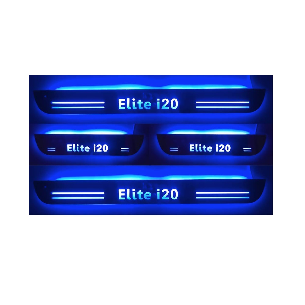 Buy Order Car Door Foot Step Led Sill/Scuff Plate With Mirror Finish for HYUNDAI ELITE I20